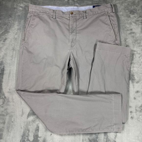 Polo Ralph Lauren Other - Polo Ralph Lauren Mens 36x32 Grey Stretch Straight Fit Chino Pants 710690138021